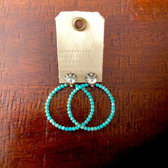 Anthropologie Jewelry - Anthropologie turquoise earrings